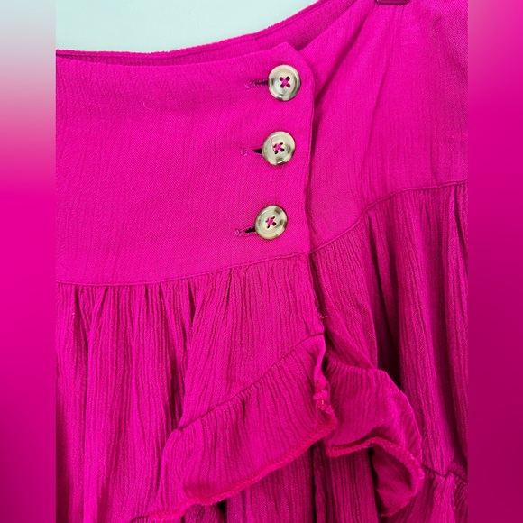 Free People | Endless Summer | Costello Skirt, Hot Pink - Picture 7 of 9